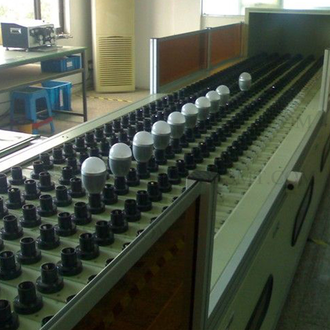 OBSMT LED bulb aging line