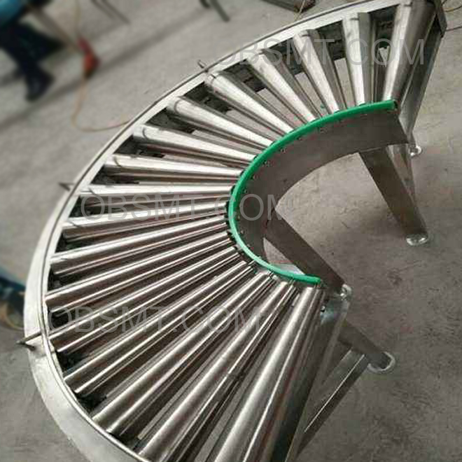 OBSMT Turn roller conveyor