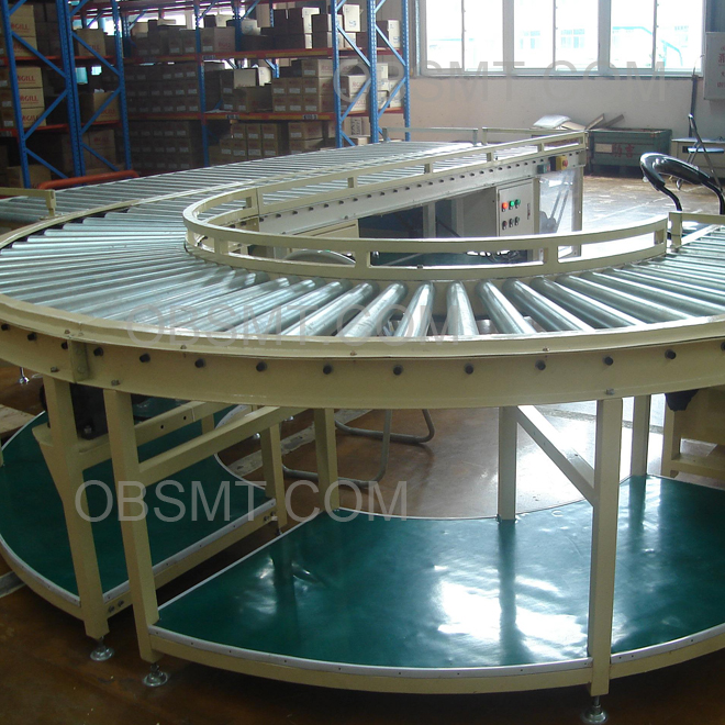 OBSMT roller conveyor system